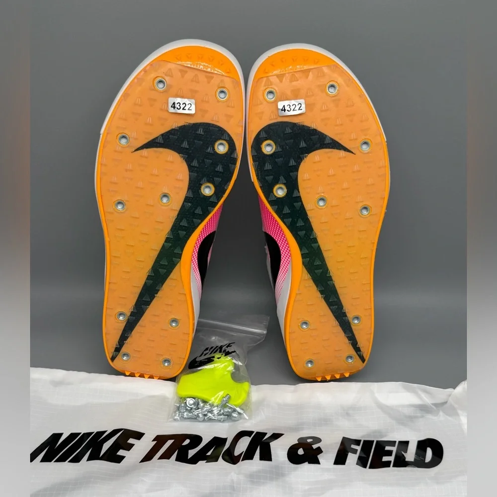 Nike Zoom Javelin Elite 3 Black Volt Track Spikes Men's Sz 10 NWT‎